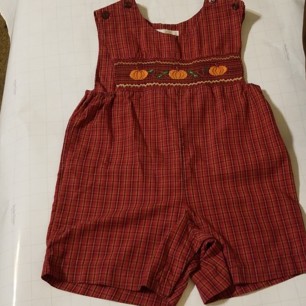 Boys' size 24mo fall themed jon jon